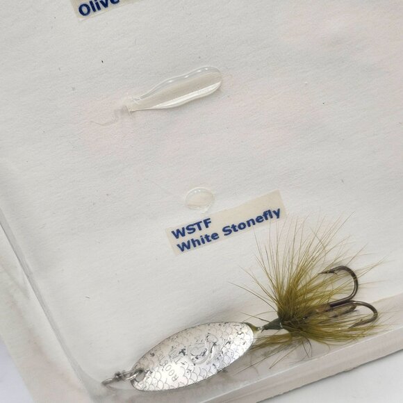 Wordens Nature Series Rooster Tail Fishing Lures Sample Display Board 422844 - Picture 2 of 4